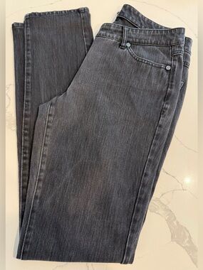 J. McLaughlin Jeans Womens Size 2 Black Denim Slim Fit Stretch Modern